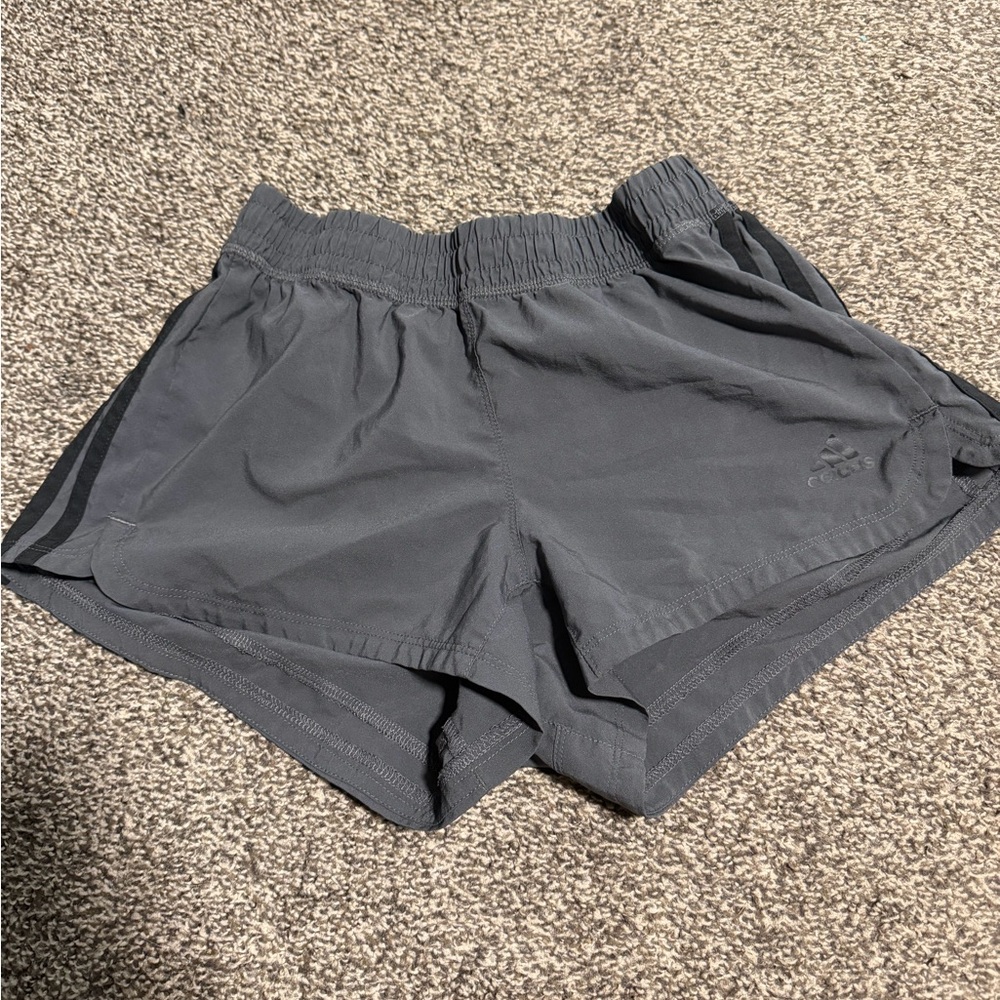 adidas Women's Dark Gray Athletic Shorts